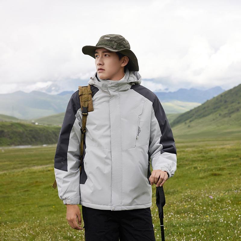 Mountain outdoor new jacket men's and women's outdoor sports windproof and waterproof hiking mountain riding