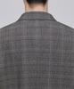 Musinsa Standard Glen Check Oversized Blazer [Brown]