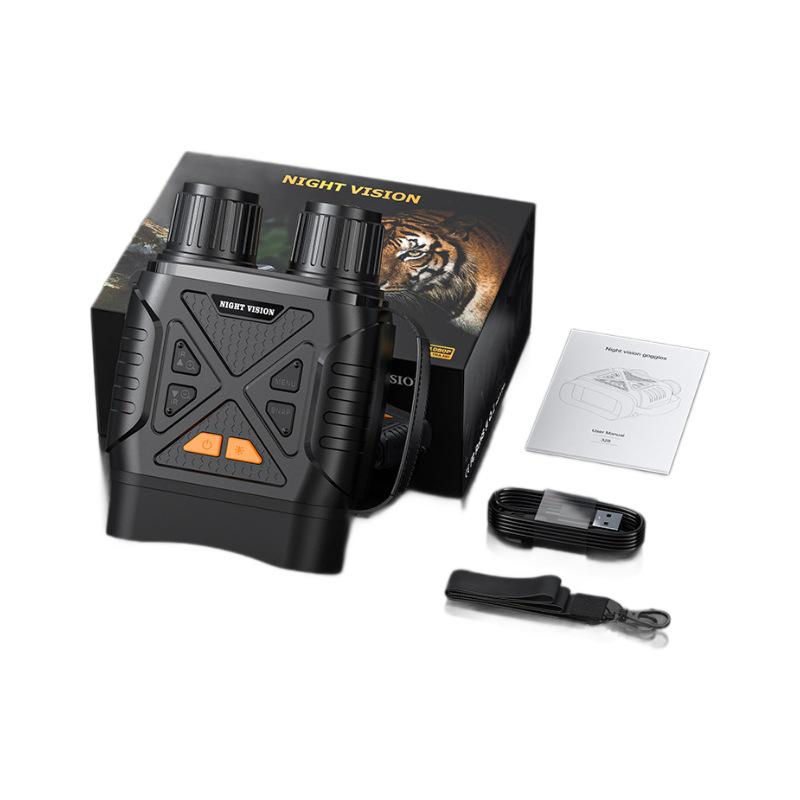 Dual-Use Ultra HD Day & Night Binoculars: Full-Color Low-Light Night Vision for Outdoor Exploration