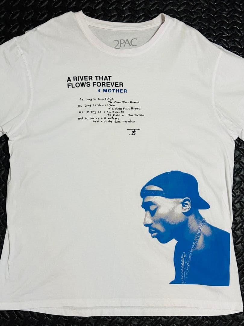 2PAC A RIVER THAT FLOWS FOREVER T- X2L Unisex T-Shirt XXL