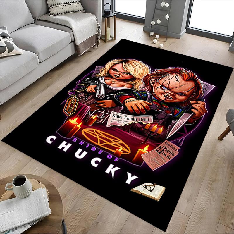 1pc Bride of Chucky Carpet, Office Rug Outdoor Mat Home Decor Area Carpet Festival