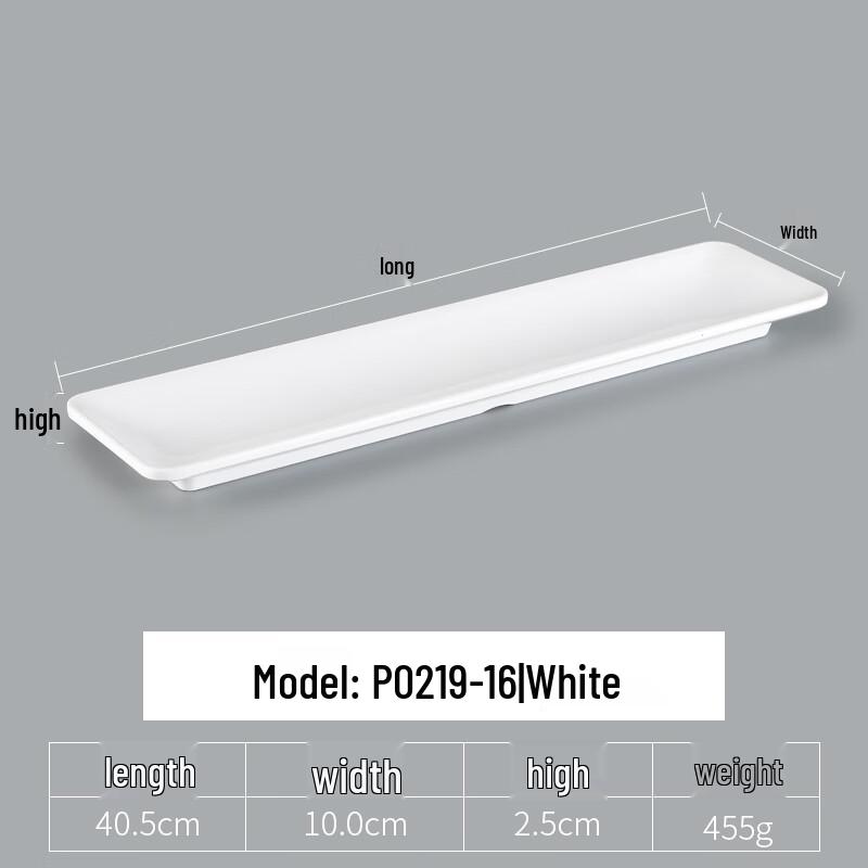 Melamine Rectangular Serving Plate