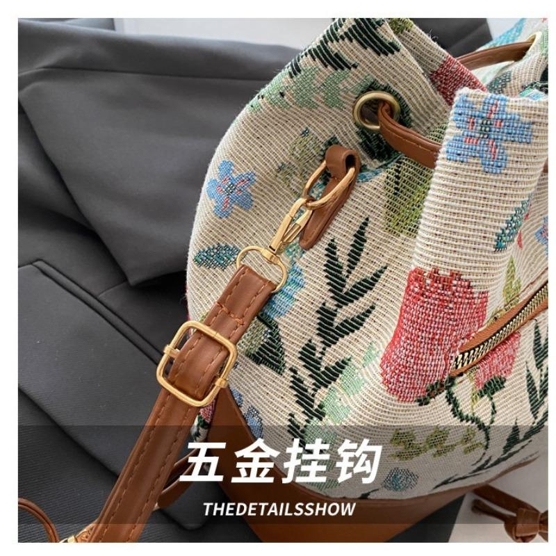 New autumn personality casual popular fashion crossbody simple trend shoulder bucket bag women