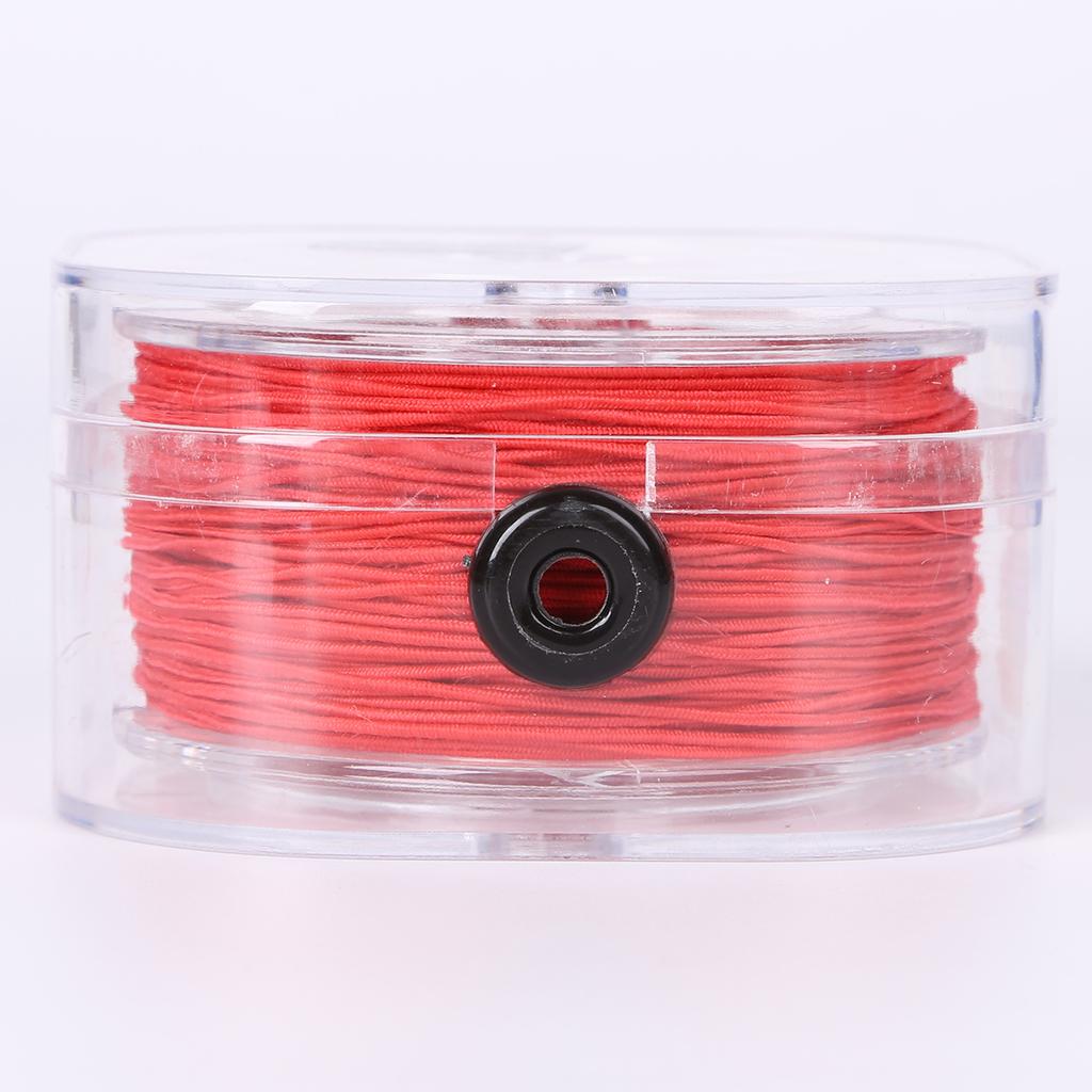 0.8-1.5mm DIY Beading Stretch Rubber Band Elastic Thread Cord with Box Round Beading Wire Jewelry Making