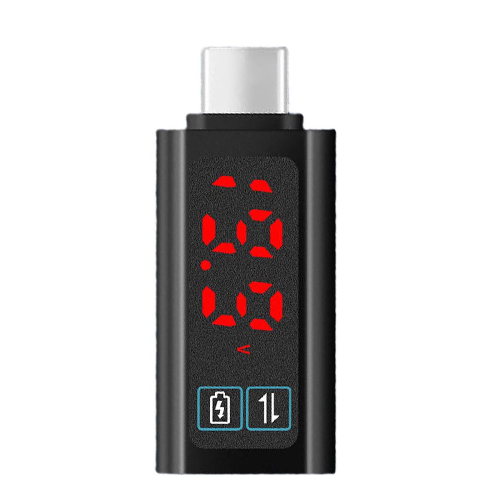 Type C Adapter USB C To USB C Adapter PD100W Fast Charger For Quick Charge And Data Transfer Real Time Power Monitoring