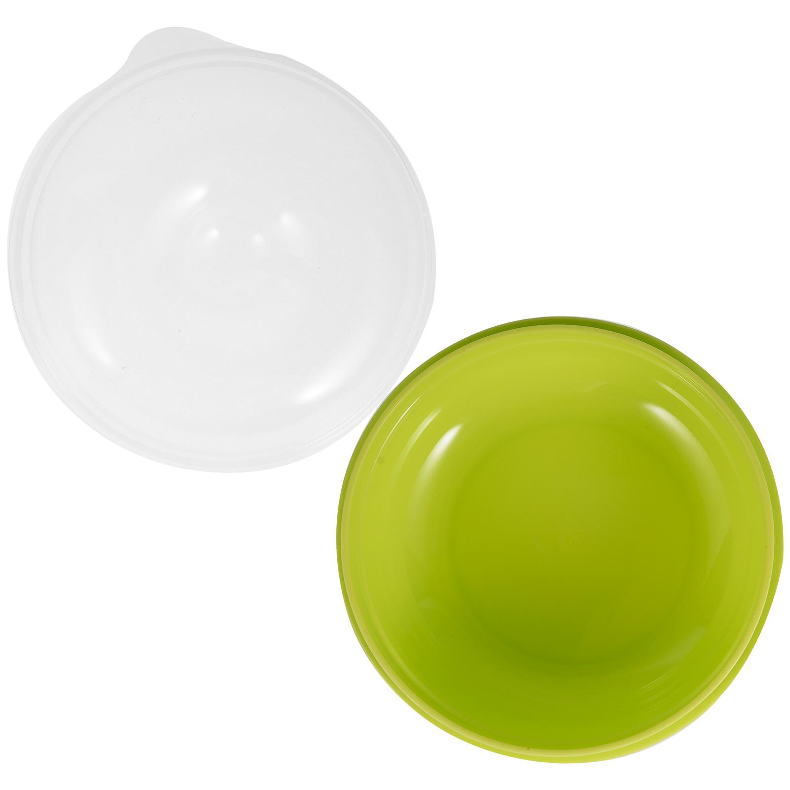 

1pc Doughnut Box Bread Storage Container Clear Plastic Lid Snack Food Organizer Kitchen Countertop Donut Holder Baked Goods зелений