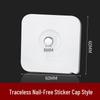 No-Punch Traceless Adhesive Wall Hooks for Frames and Shelves