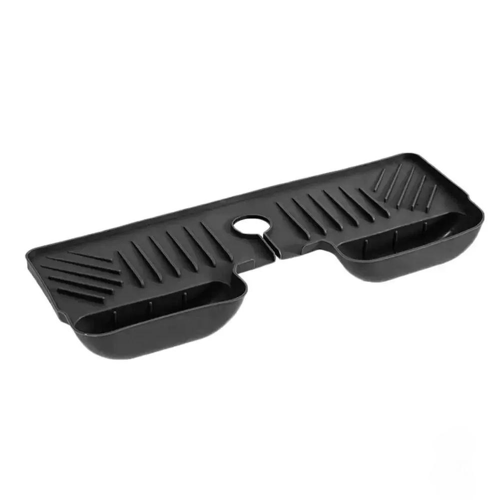 1pc Drain Mat Kitchen Faucet Mat Sink Countertop Drainage Mat Pool Storage Mat Silicone Mat Anti-splash Anti-slip