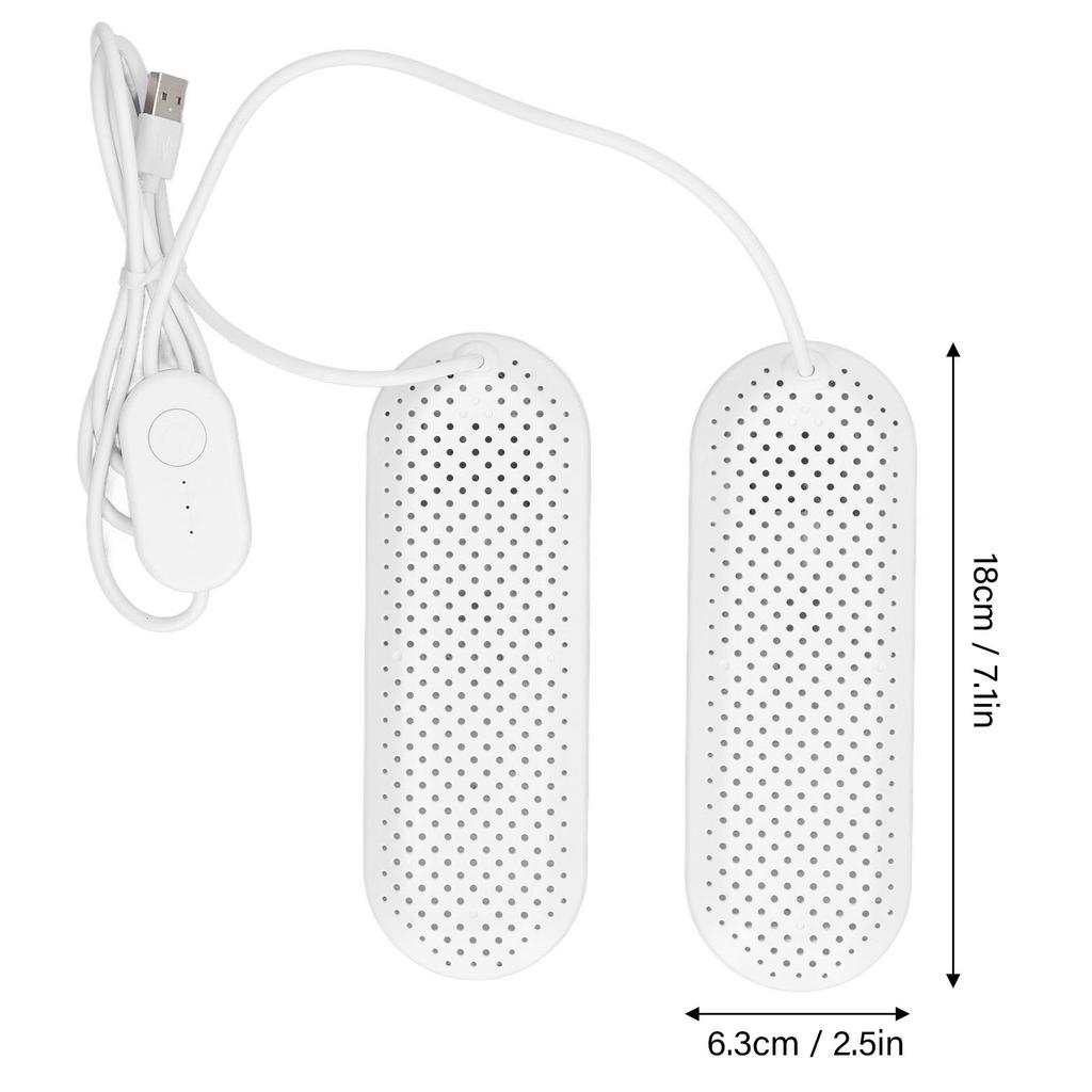 Domácí USB sušák na boty Studentská kolej Dospělí Deodorizační sušák na boty s časovačem