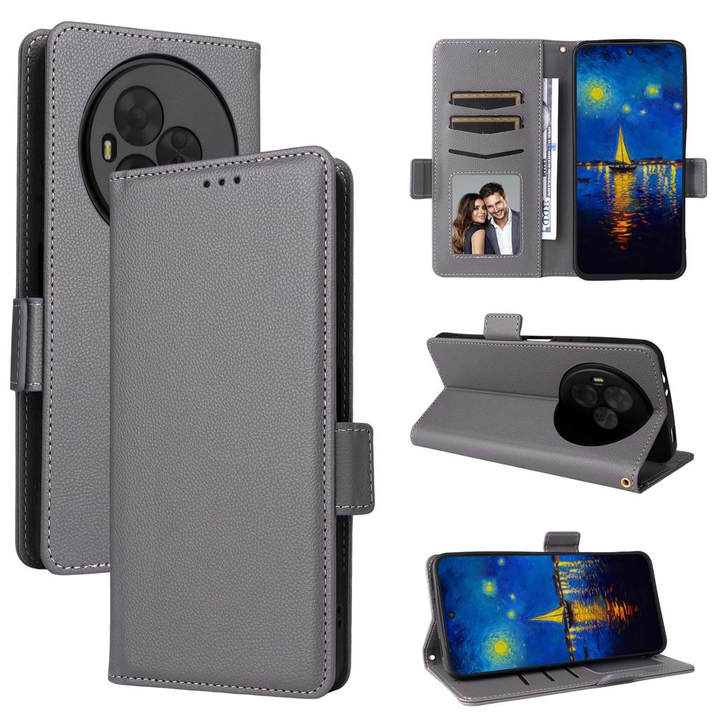 Flip Cover für TCL NxtPaper 60 Ultra PU Leder Handyhülle Ganzkörperschutz [RFID-Blockierung] Schutzhüllen