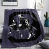 Kane9 Printed Flannel Blanket, soft throw for bedroom sofa, washable,soccer fan merchandise, great gift.