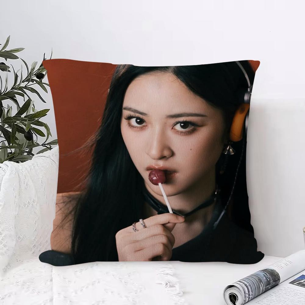 Cushion Cover Anti-dustmite Pillowcase Invisible Zipper Silky Short Plush Sofa Cushion Cover Simple Black And White Abstract
