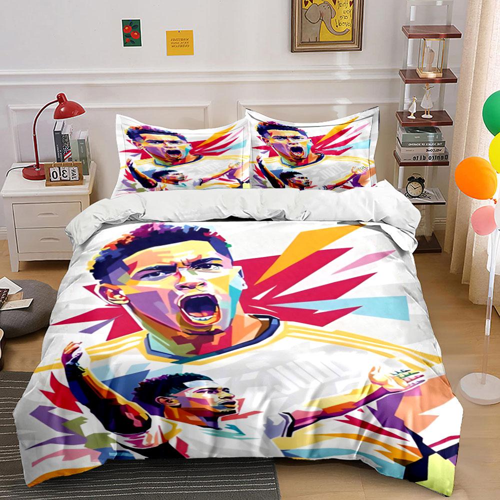 

Colorful abstract athlete illustration. Bedding sets Duvet cover sets Duvet covers Pillowcases(1 * Duvet Cover 2 * Pillowcases without duvet insert) 135x200cm