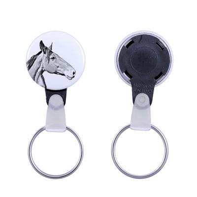 Australian Stock Horse - Unique Keychain with a Horse Picture, Handmade Product, Light and Handy Pendant from Brand
