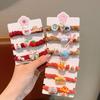 Cartoon crazy animal city hair band children bunny police officer hair rope girls tie hair small intestine ring fox hair accessories