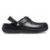 Crocs Classic Glitter Lined Clogs 'Black' 205842001