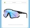 Hiking Mountaineering Protective Sunglasses Colorful Windproof Goggles UV Protection Non-Polarized Full Frame Cycling Glasses