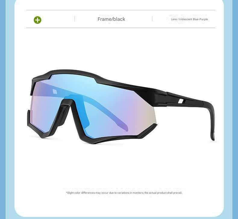 Hiking Mountaineering Protective Sunglasses Colorful Windproof Goggles UV Protection Non-Polarized Full Frame Cycling Glasses