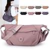 Water-Resistant Nylon Handbag Women's Lightweight Multi-Compartment Large Capacity Shoulder Bag