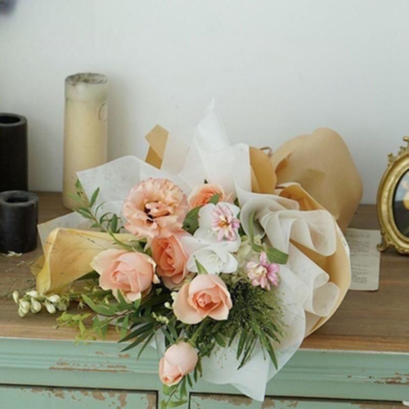 40Sheets/Bag Flower Packaging Paper Milk Cotton Lining Paper for Florist Wrapping Bouquet Wedding Colorful Decorative Paper