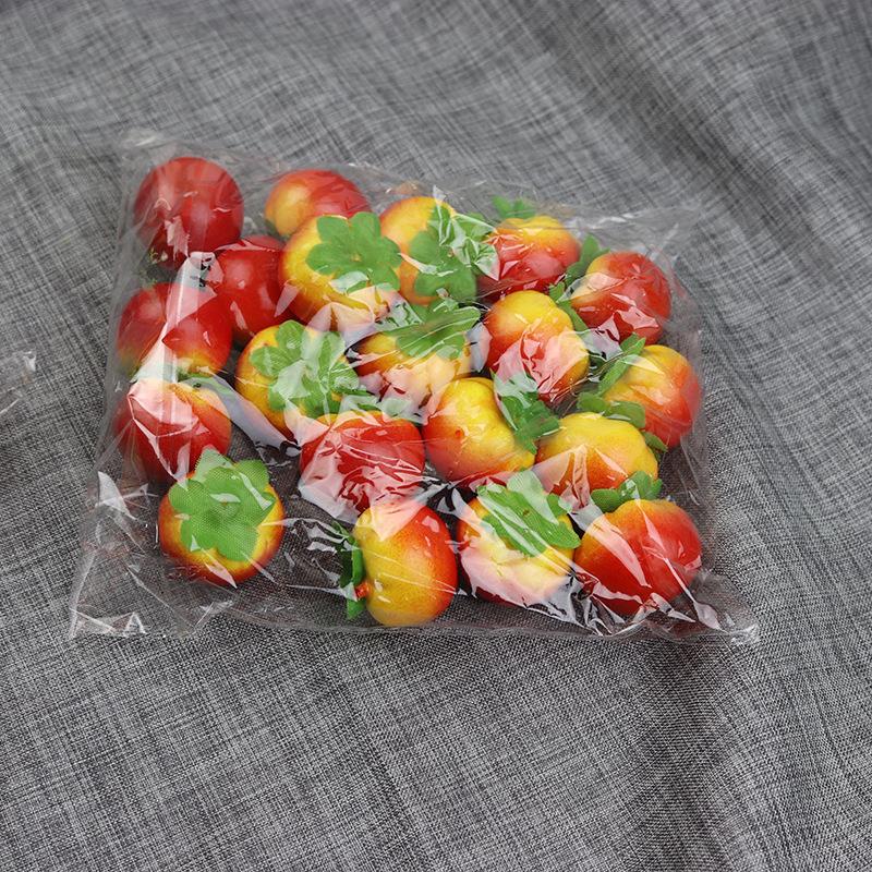 Simulated Fruits, Small Fruits, Apples, Oranges, Lemons, Bananas, Peppers, Tomatoes, Strawberries, Vegetables, Props,decorations