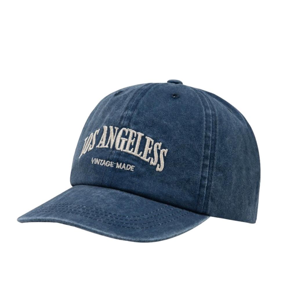Cotton Soft Top Caps Letter Embroidery Casual Hat Sun Protection Peaked Caps  Men Women