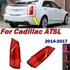 Pour Cadillac ATSL ATS-L 2014-2017 Feux arrière LED pour voiture Lampe de frein Clignotant Feu de recul Accessoires Auto Assemblage de feux arrière