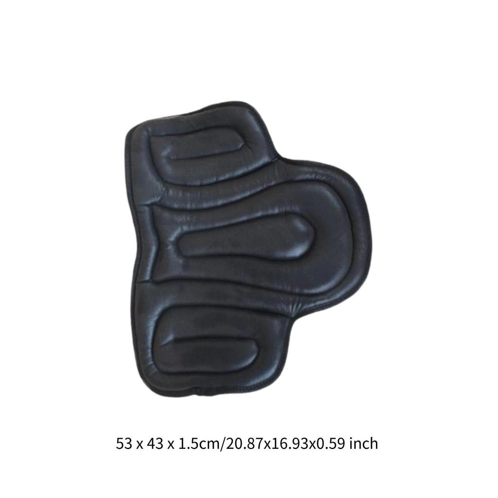 Reitsattelpad Stoßdämpfend Gesteppt Vielseitig Bequemtes Reitzubehör Reitsitzkissen Sattelkissen