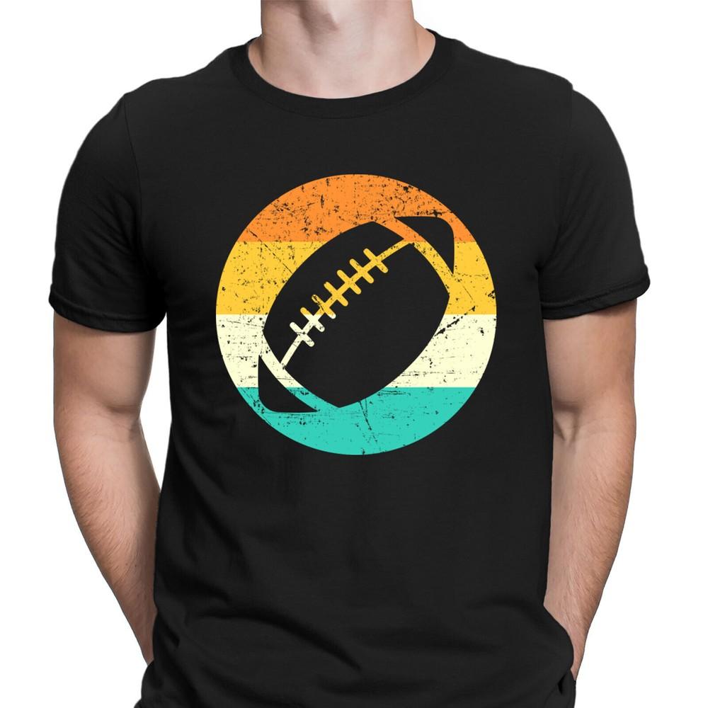

Vintage Retor Funny Rugby Ball Mens Womens Boys Girls T-Shirts-Tee-Top-SN 4XL