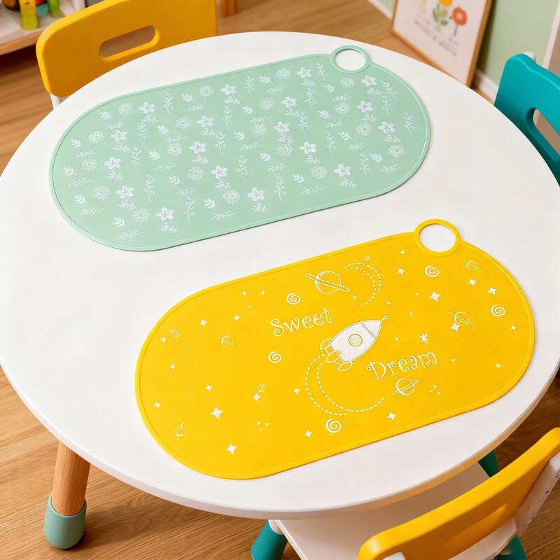 BIBOO Food-Grade Silicone Kids Placemat