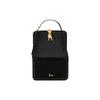 Saint Laurent Logo Plaque Quilted Shoulder Bag Black Women Shoulder_bags 739139-AABR9-1000