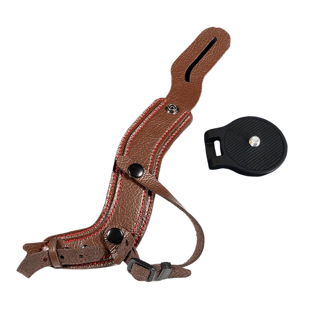 Waterproof Micro SLR Wrist Strap Camera Grip Strap Microfiber Leather Mirrorless Camera Grip Strap for Sony A7R3 for Nikon D800
