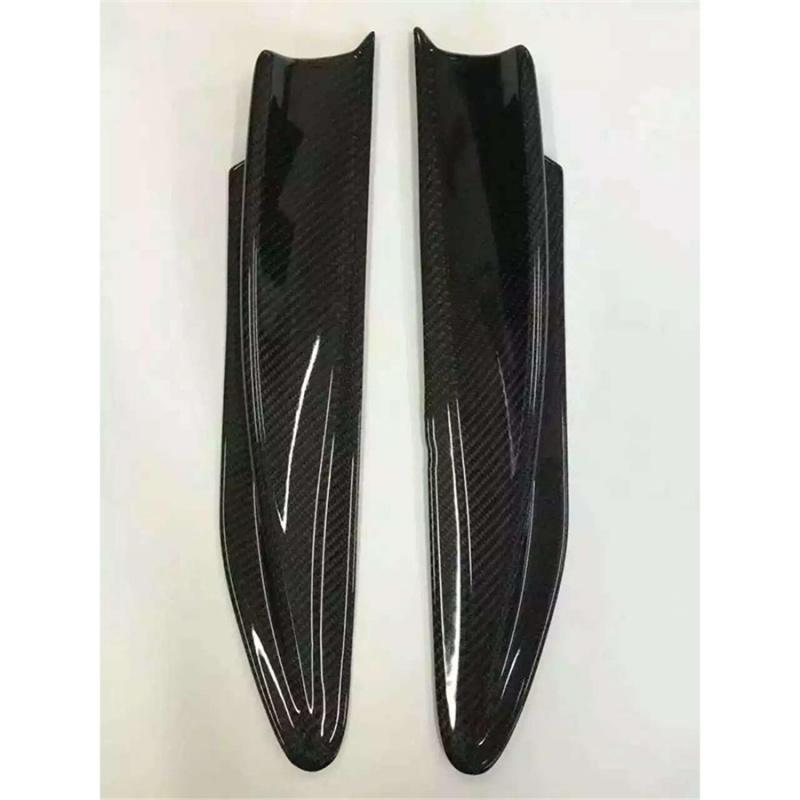 Real Carbon Fiber Side Fender Vent 3D Stickers Grille For Subaru BRZ Toyota 86