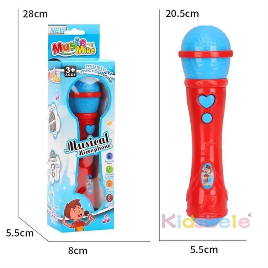 Children's Toy Microphone Musical Voice Output Children's Gift Karaoke Music Instruments Toy Kids Microphone For Kids Toddler