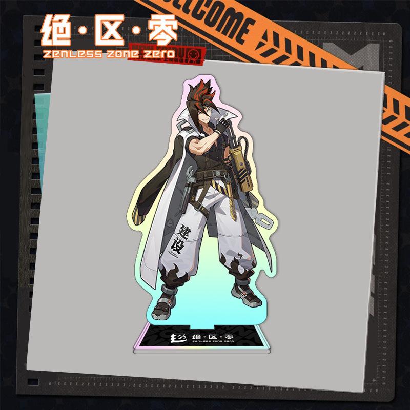 Zenless Zone Zero Nicole Demara Zhu Yuan Anime Acrylic Stand Sign Ellen Joe Ben Bigger Collect Desktop Decoration Keychain Gifts