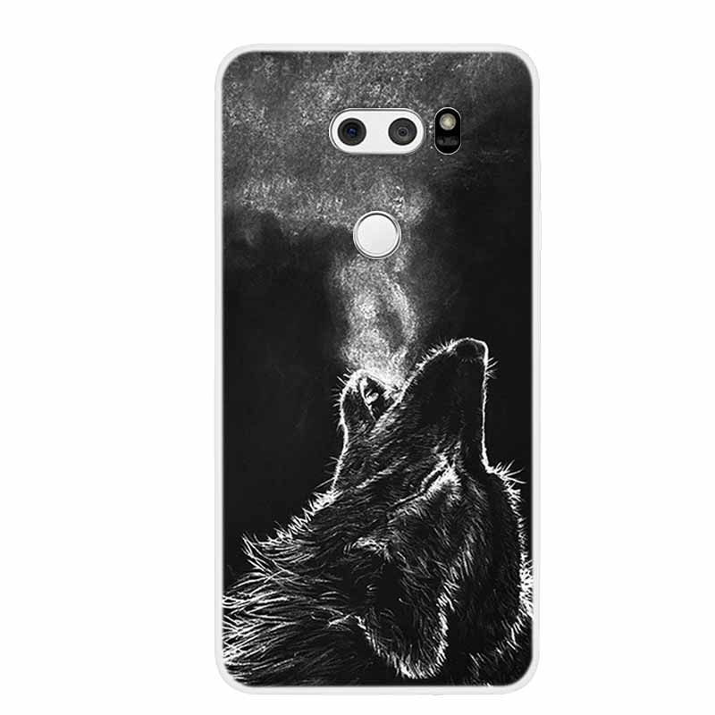 For LG V30 Cases v30 Plus V50s Clear Soft TPU Silicone Phone Cases For LG V50S Thinq / G8X Thinq Back Cover For LGV30 V 30 V 50S
