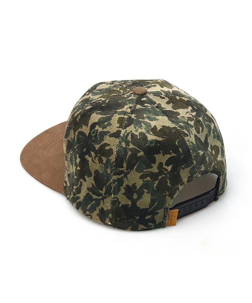 Eondeokeonteulol Daily Hardtop Snapback Solid Pack / Japan Fabric / Olive Fallen Leaves