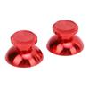 2Pcs Metal Analog Grips Stick Thumbsticks Controller Aluminum Alloy Metallic Joystick Handheld Game