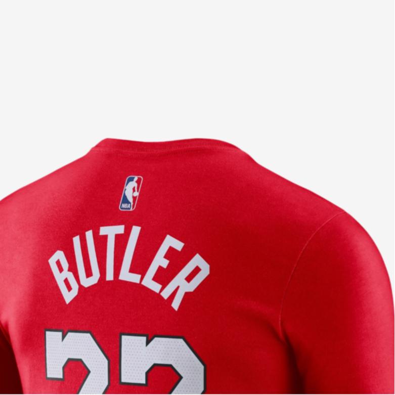 Nike Letter Logo Pattern Round Neck Loose T-Shirt Men Tops Red HJ2778-657