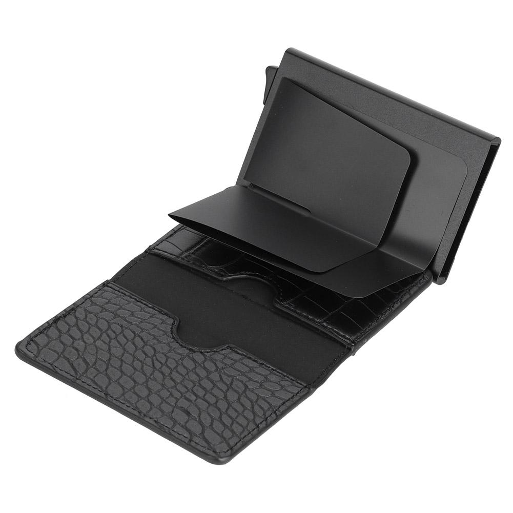 Portable Credit Card Holder RFID Blocking Anti Theft Card Bag Wallet