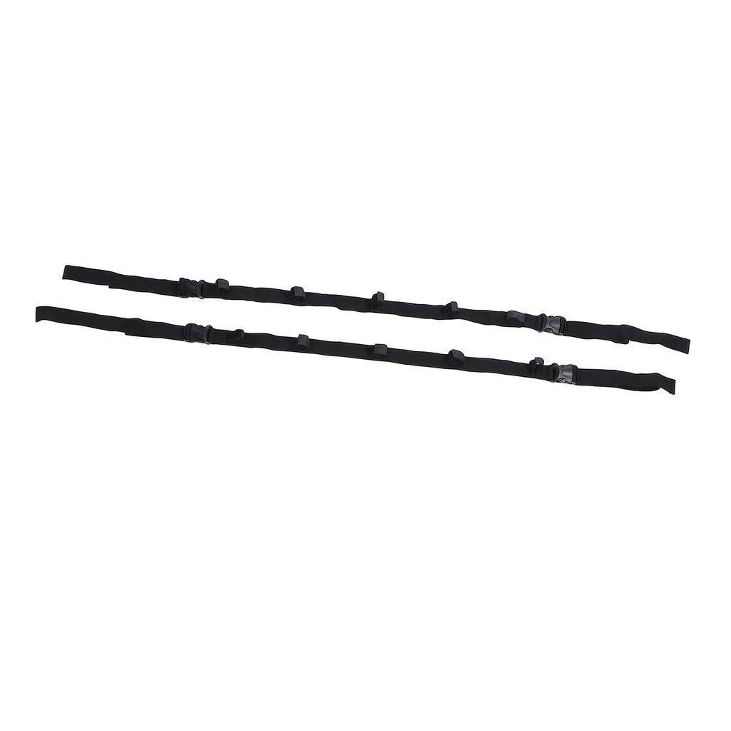 1 Pair Car Fishing Rod Holder 140 To 200cm Adjustable Space Saving Nylon Fishing Pole Storage Rack
