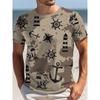 2025 New Men's Fitness Sports Workout Tops Casual Loose Round Neck T-Shirt Casual Fashion Classic Soft Comfortable T-Shirt