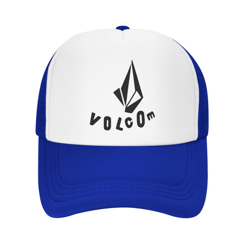 Individuelle Volcoms Logo Print Mesh Baseballkappen Unisex Reise Verstellbare Snapback Kappe Sommer Freizeit Sonnenhüte Golfmütze