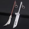 Japanese Anime Mini Alloy Weapon Model Keychains Cosplay Sword Pendant Key Ring Katana Backpack Keychain For Men Jewelry Gifts