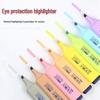 Eye-Protective Macaron Color Series Fluorescent Marker Pen for DIY Graffiti and Students