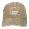 Linux Kit Infographic Sys Admin Penguin Baseball Cap Unisex Hats WoUnisex Visor Protection Snapback Computer Cpu Core Caps