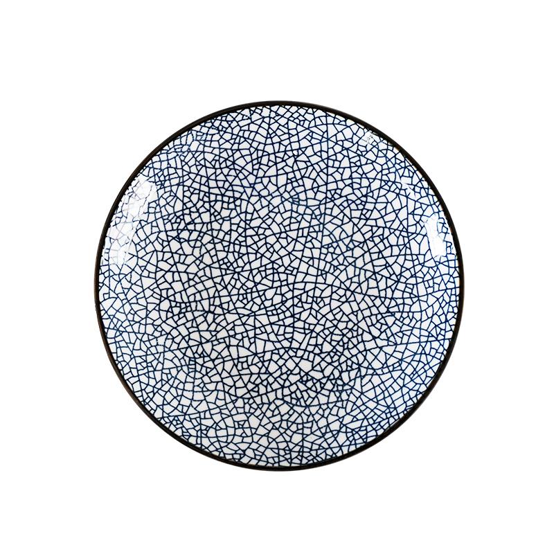 Sada japonského keramického nádobí Sada čínského nádobí Porcelánová sada nádobí Kuchyňský talíř Nádobí pro restauraci Bílý porcelán