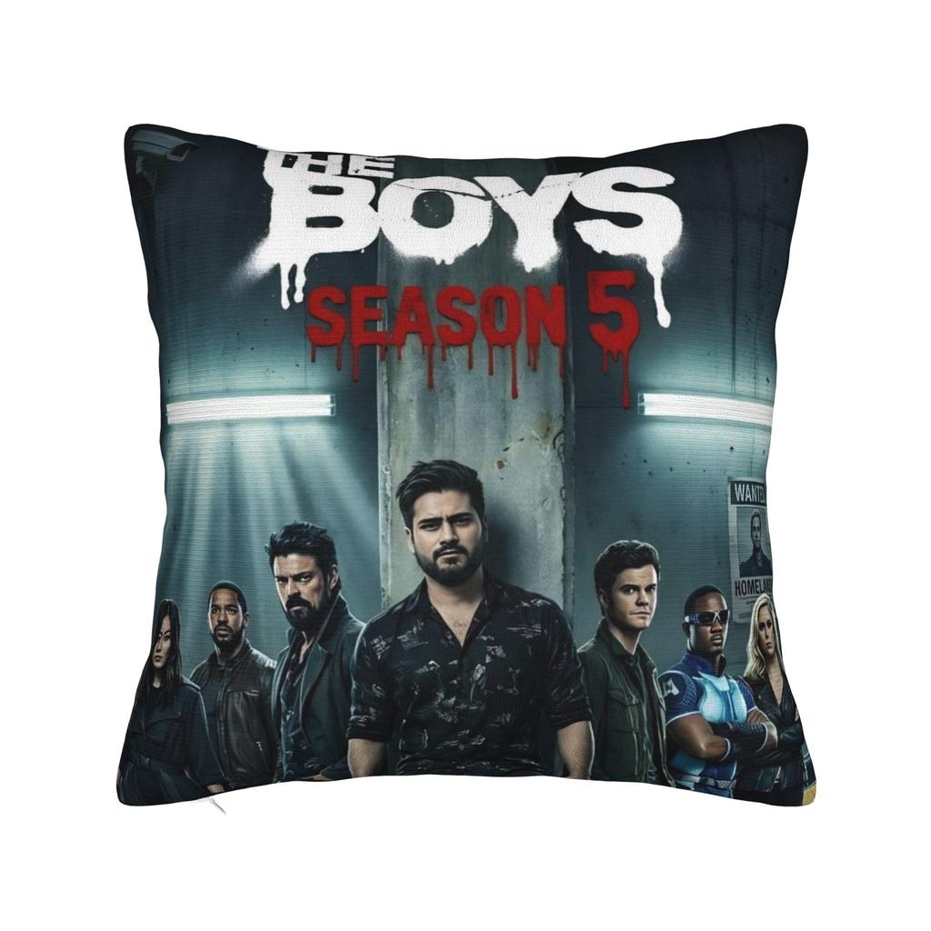 Decorative Pillowcase The BBoys TV Series Merch Car Throw Pillow Case Cover Square Multi Size