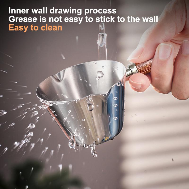 Espresso Measuring Cup, Small Espresso Shot Cups With Handle, Mini Coffee Bar Accessorie With V-shaped Spout