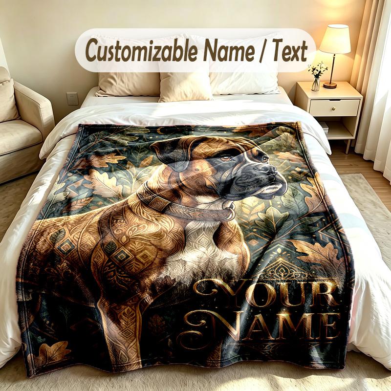 Andere vergelijkbare ontwerpen Thema Aangepast Deken Gepersonaliseerde Naam & Tekst Aangepast Zacht Warm Plaid Woondecoratie
